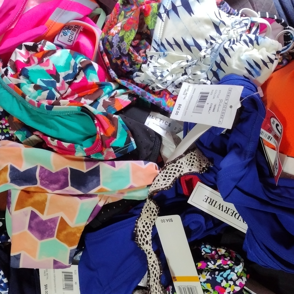 Blue and Pink Bikini Set with Vibrant Swim Style